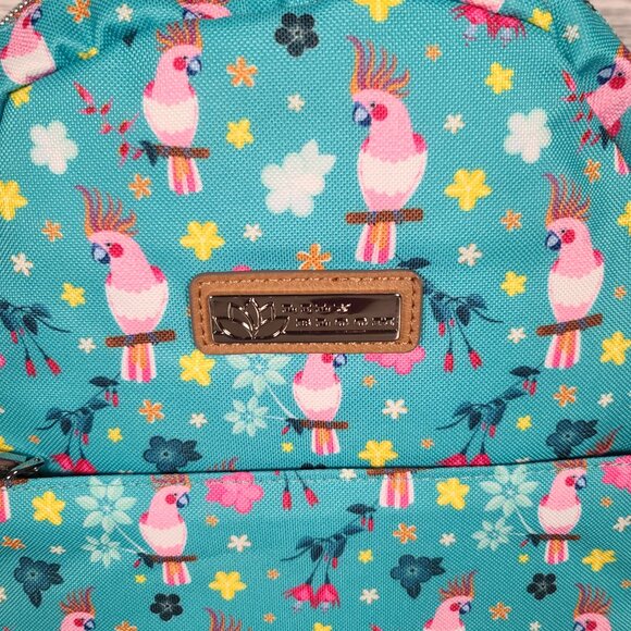 Lily Bloom Parrots in Paradise Eden Backpack NWT Karma Bloom main image 10
